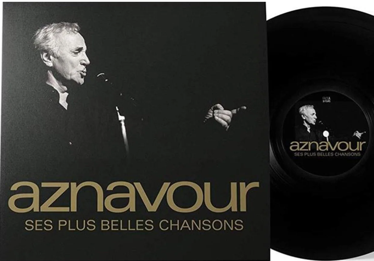 Un vinyle double best of de Charles Aznavour sortira à partir du 6 mai