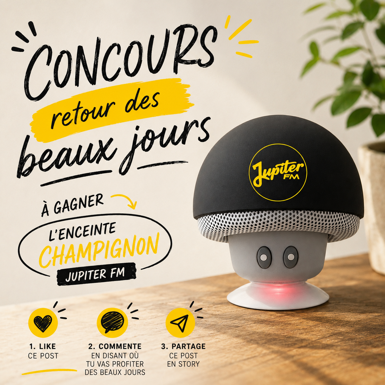 CONCOURS JUPITER FM &ndash; RETOUR DES BEAUX JOURS